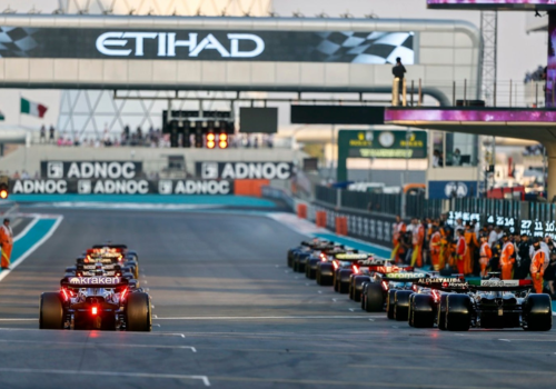 F1 Abu Dhabi Main Grandstand
