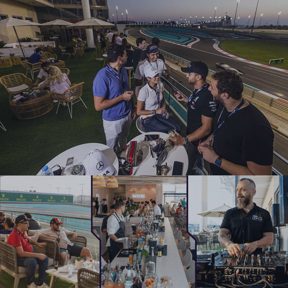 Abu Dhabi F1 Sunset lounge