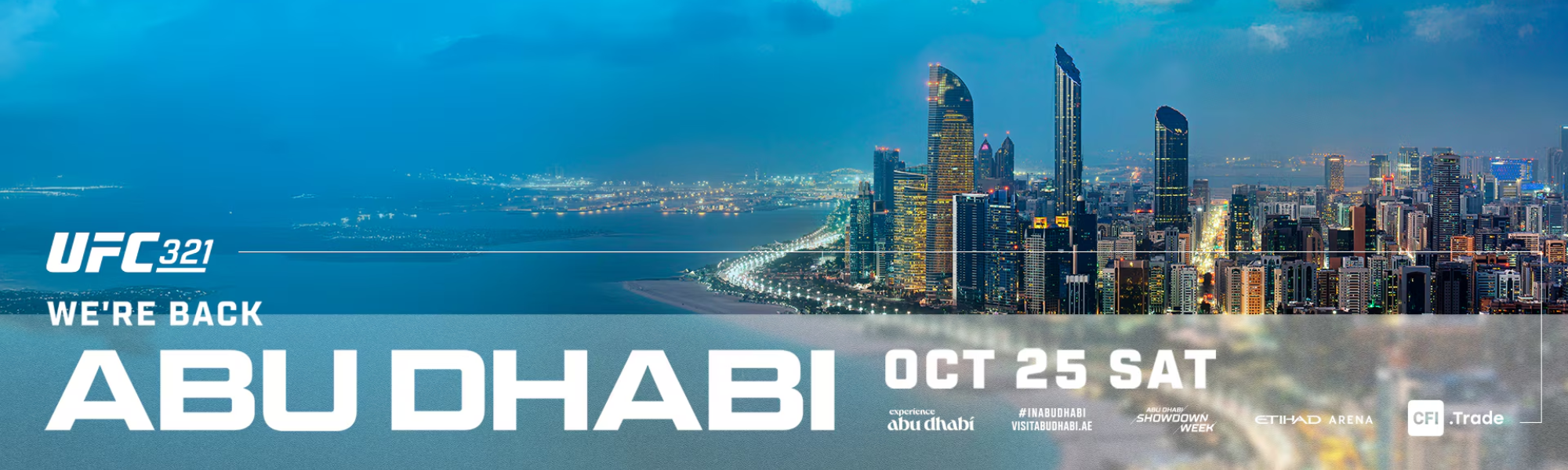 UFC 321 event in Abu Dhabi